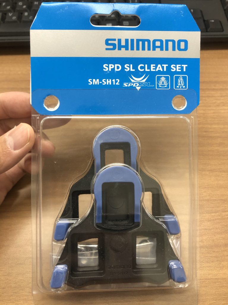 値頃 シマノ模造品対策正規品SPD-SLクリート SM-SH12ブルー 2度